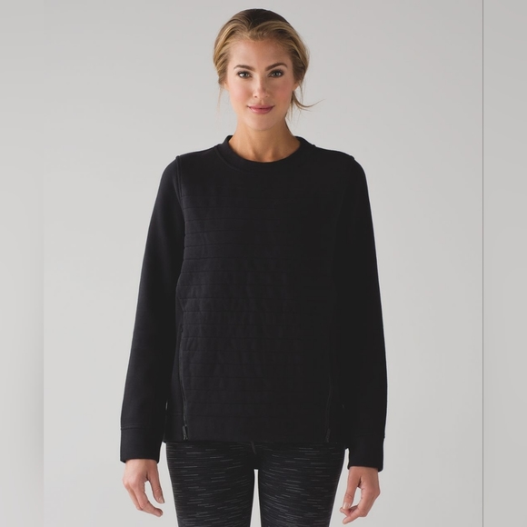 lululemon athletica Tops - lululemon Fleece Be True Crewneck Sweater